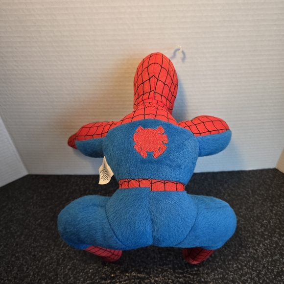 Marvel Spiderman Hanging Soft Plush 13" Toy Biz 2003 - Picture 4 of 5